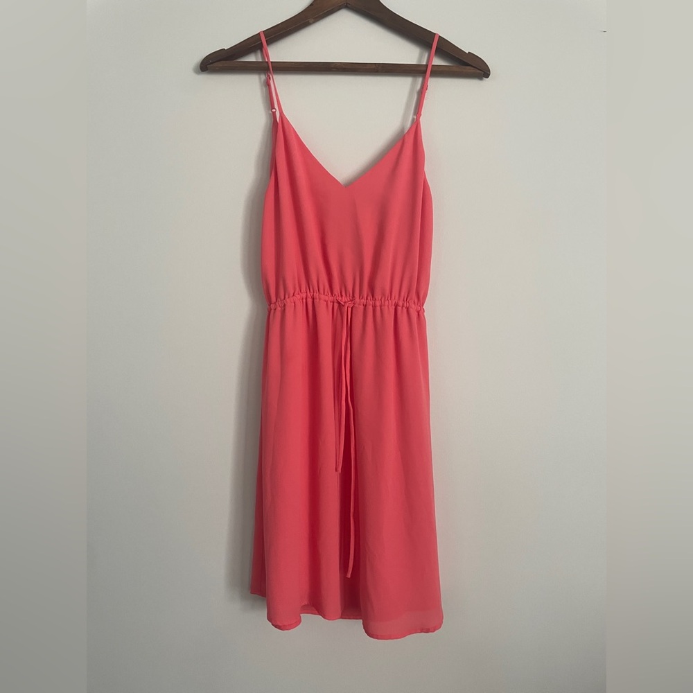 Babaton chiffon dress xs